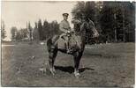 Allemagne Carte photo - Cavalier Allemand -