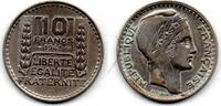 10 Francs 1945 Rameaux Courts France - Frankreich  VF
