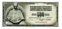 Yougoslavie - Yougoslavia 500 Dinara -