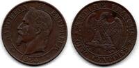 France 5 Centimes Napoléon III - Tête Laurée -