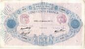 500 Francs 9/09/1937 France - Frankreich Rose et Bleu F+