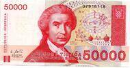 Croatie - Croatia -Kroatien 50000 Dinara -
