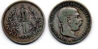 Autriche - Austria - Österreich 1 Corona 1893 F