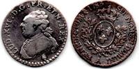 1/20 Ecu 1783 A France Louis XVI s+