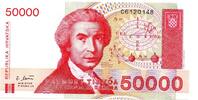 Croatie - Croatia -Kroatien 500000 Dinara -