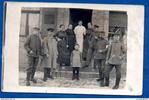 Allemagne Carte photo militaria Soldats Allemands - devant une maison - II Bat - Inf Reg 471 -