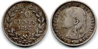 10 Cents 1893 Pays Bas - Netherlands - Niederlande  F+