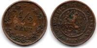 1/2 Cent 1883 Pays Bas - Netherlands - Niederlande  VF