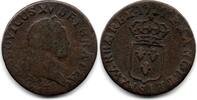 France - Frankreich Liard au buste enfantin 1721 S Louis XV B+