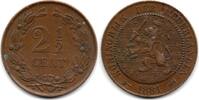 Pays Bas - Netherlands - Niederlande 2.5 Cents -