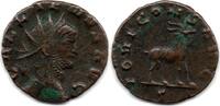 Gallien Antoninien Revers à la Chèvre VF