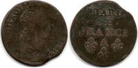 France - Frankreich Liard de France Louis XIV -