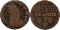 France - Frankreich Liard de France Louis XIV -
