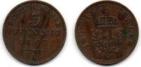 Prusse - Preussen - Prussia 3 Pfennig -
