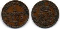 Prusse - Preussen - Prussia 1 Pfennig -