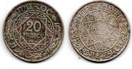 20 Francs AH 1352 Maroc - Morocco - Marokko  VF
