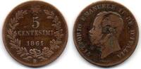 5 Centesimi 1861 B Italie - Italien - Italy  F