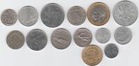 Italie - Italy - Italien Divers Lot de 14 monnaies -