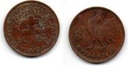 Madagascar 50 Centimes 1943 F+