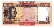 Guinée 1000 Francs 2006 unz