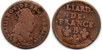 France - Frankreich Liard de France Louis XIV - RARE -