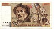 France - Frankreich 100 Francs Delacroix -