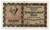 Wurttemberg 20000 Mark -