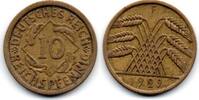 Allemagne - Deutschland -Germany 10 Reichspfennig -