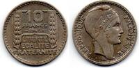 10 Francs 1945 France - Frankreich Rameaux court VF