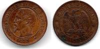 France 2 Centimes Napoléon III - Tête Nue -