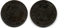 France 5 Centimes Napoléon III - Tête Nue -