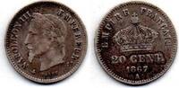 France - Frankreich 20 Centimes Napoléon III -