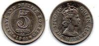 British Bornéo 5 Cents -