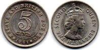 British Bornéo 5 Cents -