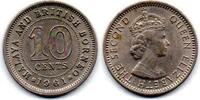 British Bornéo 10 Cents -