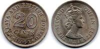British Bornéo 20 Cents -