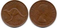 Australie - Australia 1 Penny 1950 F+