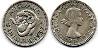 Australie - Australia 1 Shilling 1955 F+
