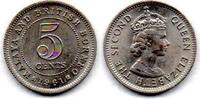 Malaya et British Bornéo 5 Cents -