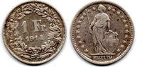 Suisse - Schweiz - Switzerland 1 Franc -