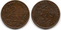 Pays Bas - Netherlands - Niederlande 2 1/2 Cents -
