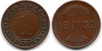 Allemagne - Deutschland - Germany 1 Reichspfennig -