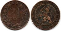 Pays Bas - Netherlands - Niederlande 2.5 Cents -