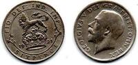 Grande Bretagne - Great Britain 6 Pence 1921 F+