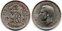 Grande Bretagne - Great Britain 6 Pence 1941 VF