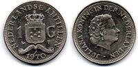 Antilles Néerlandaises 1 Gulden 1970 EF