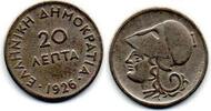 Grèce Greece -Griechenland 20 Lepta -