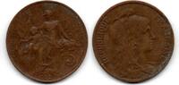 France - Frankreich 5 Centimes -