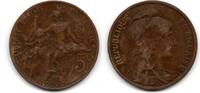 France - Frankreich 5 Centimes -