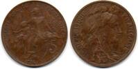 France - Frankreich 5 Centimes -